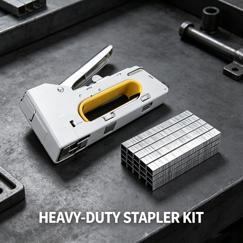 Leatherwork Jobs - Durable Metal Body Manual Staple Gun
