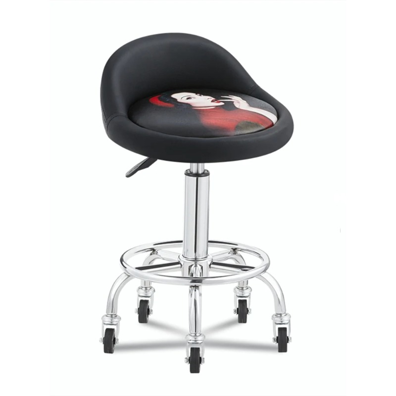 Leatherwork Workshop - Leather Beauty Stool Barber Shop Hairdressing