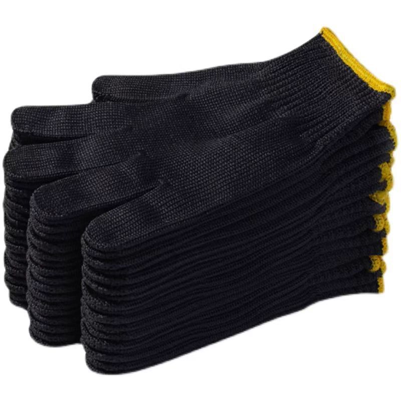 Leatherwork Jobs - Waterproof Thick Labor Protection Gloves Anti