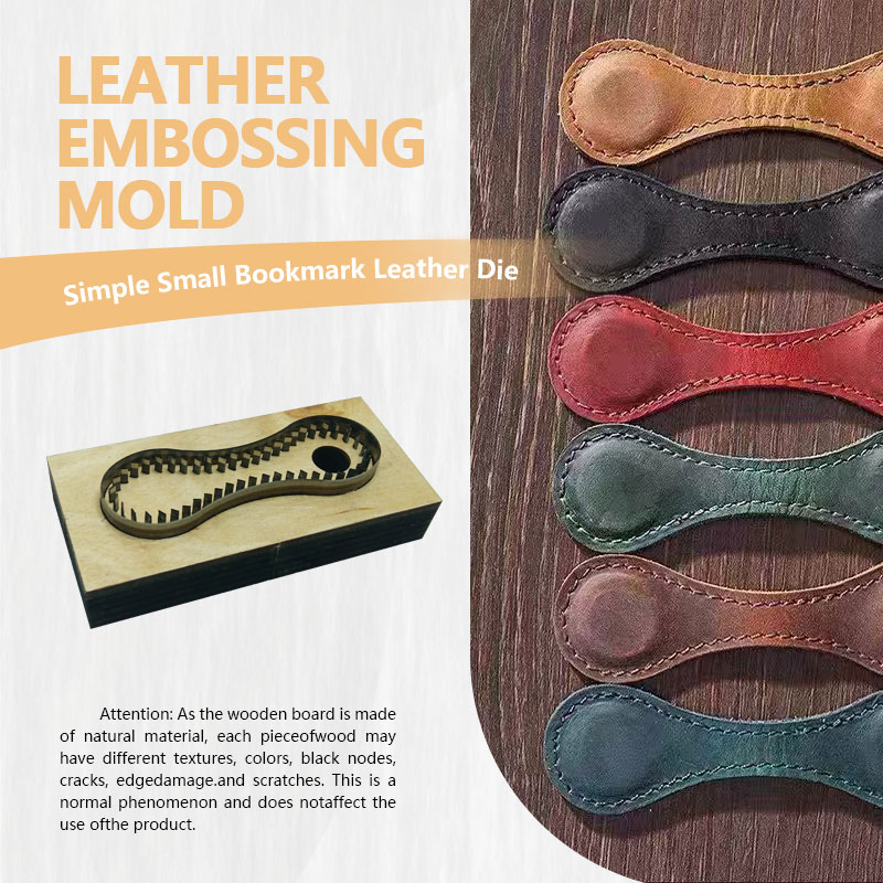 Leatherwork Projects - Handcrafted DIY Leather Cutting Mold for