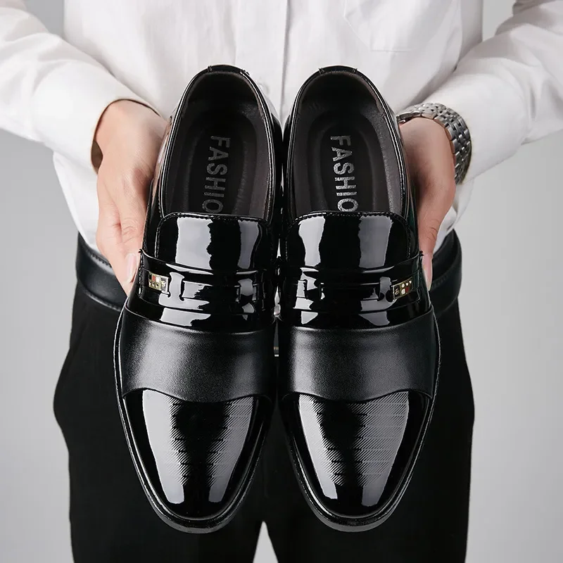 Leather Shoes for Men Wedding  - Leather Work Oxfords 评论和价格