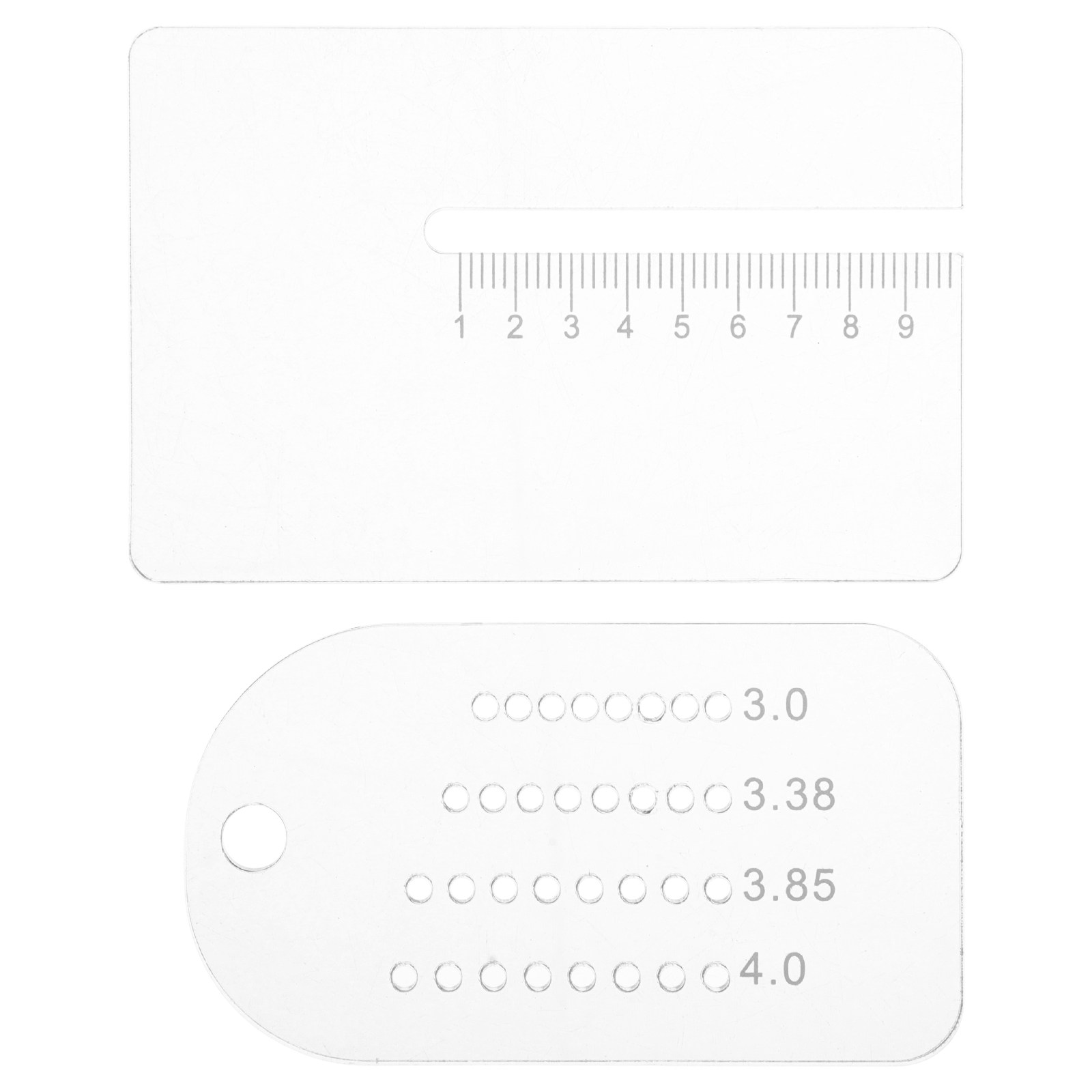 2Pcs Leathercraft Punch Spacin - Leatherworking Guide 评论和价格