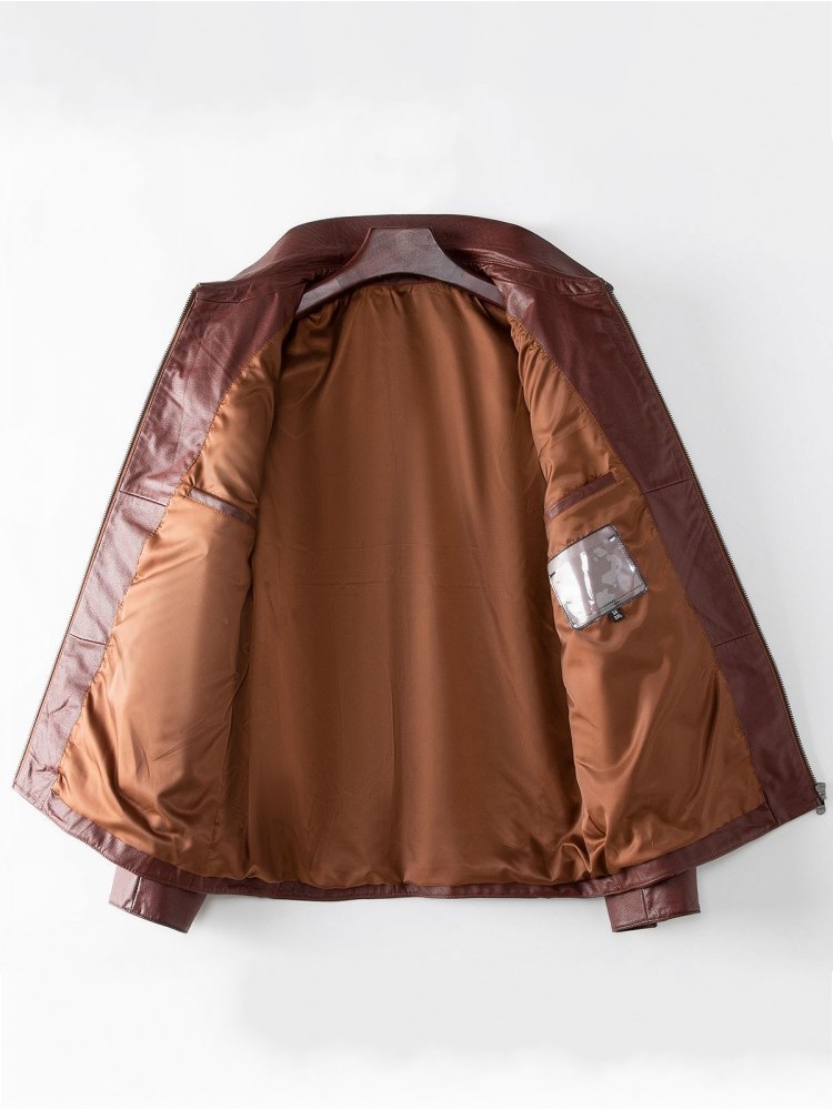 Mens Business Casual Work Cowh - Leather Work Jacket Mens 评论和价格
