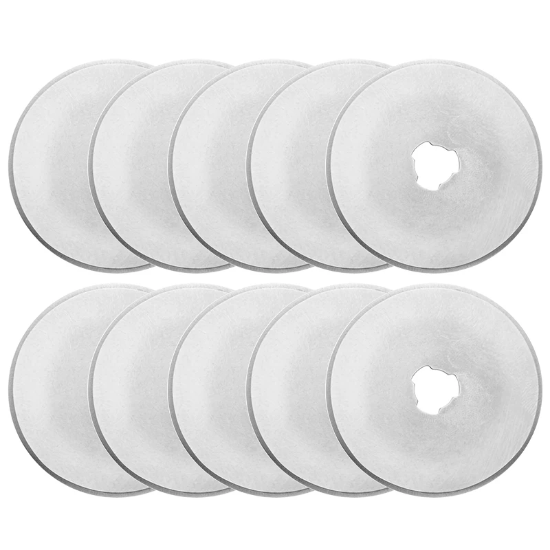 10pcs Rotary Cutter Blades Cir - Leatherwork Projects 评论和价格
