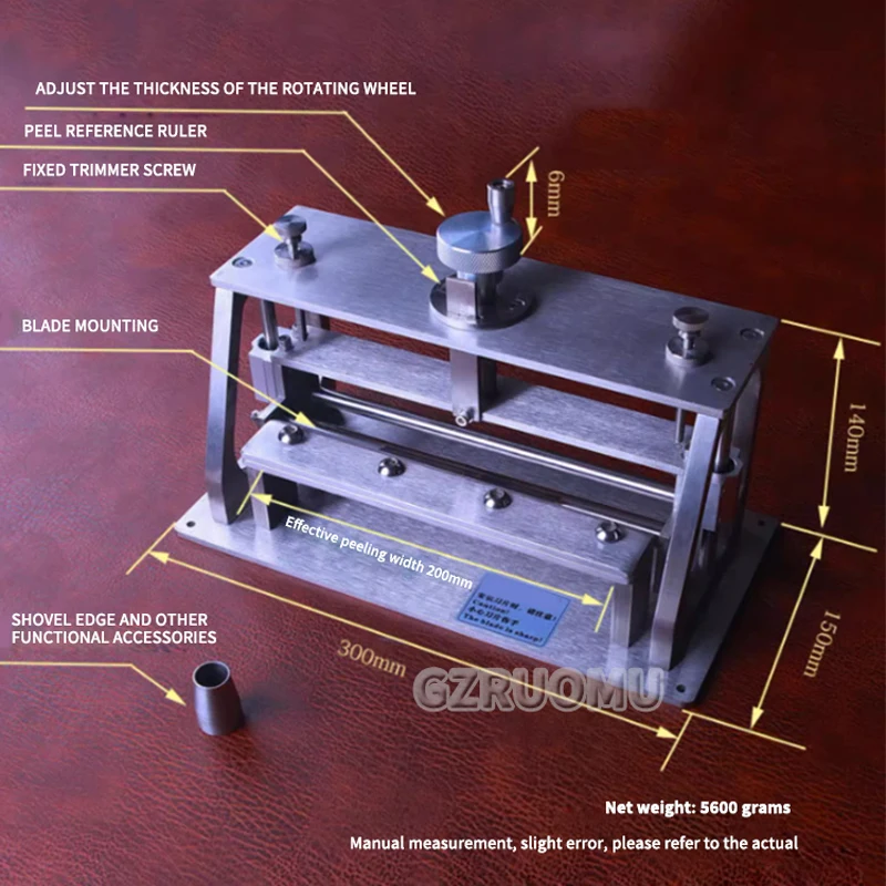 DIY Manual Leather Splitter Ma - Leatherwork Machine 评论和价格