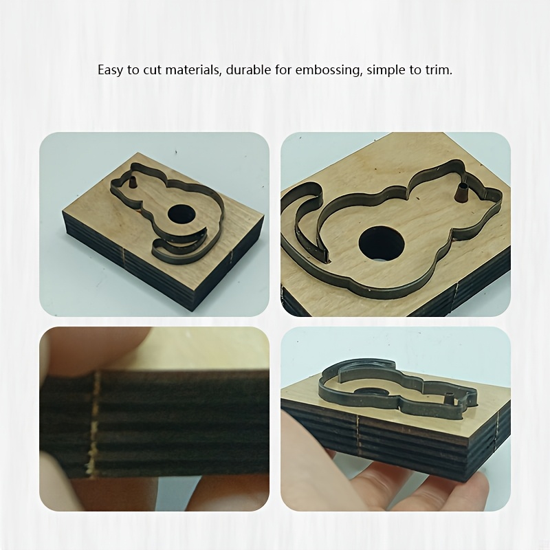Leather Cutting Stamp Tool Cat - Leatherwork Projects 评论和价格