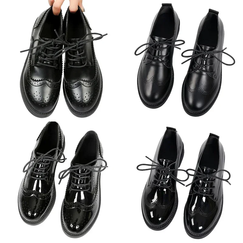 2025 Autumn Women Oxford Flats - Leather Work Oxfords 评论和价格