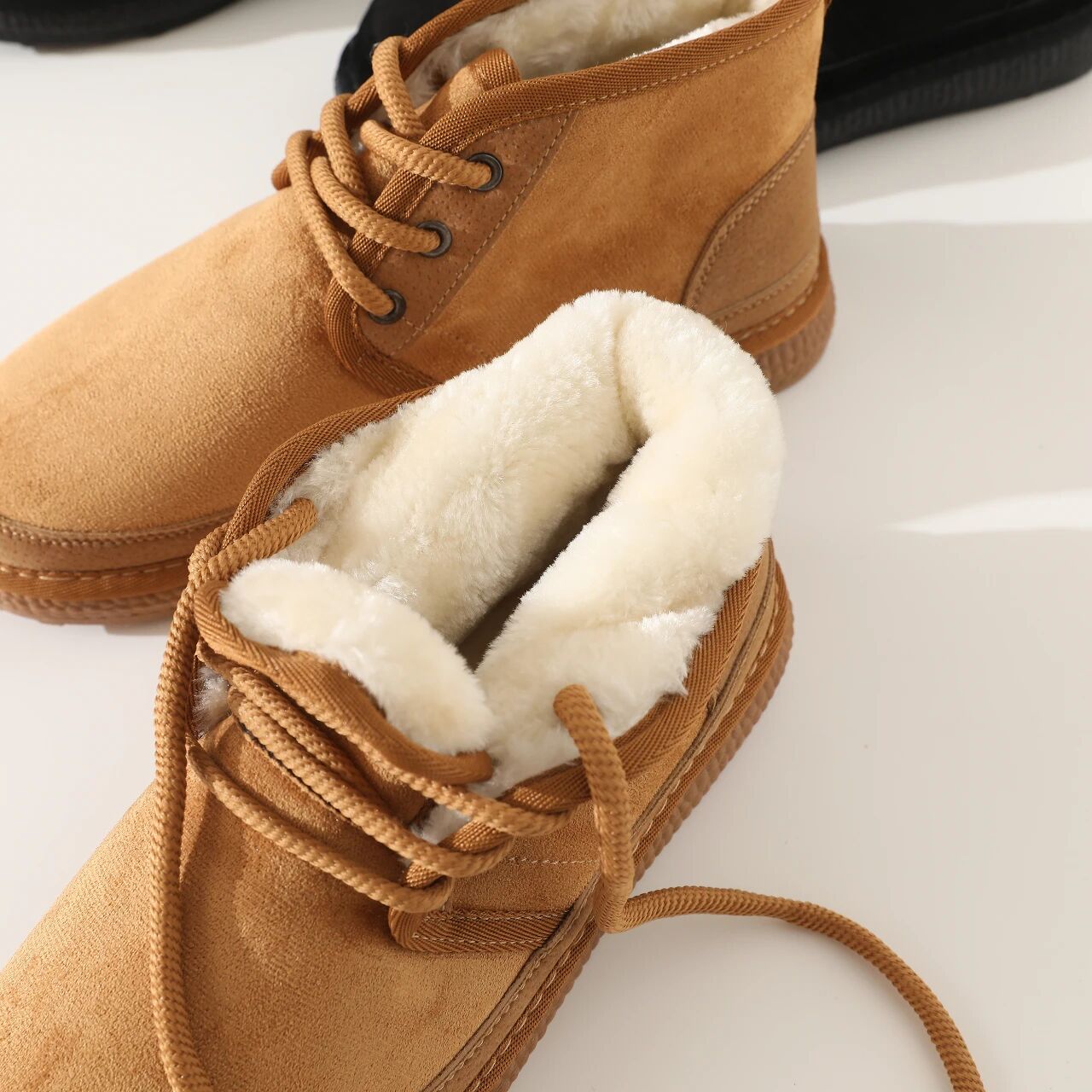 Men's Winter Thickened Fleece  - Youtube Leatherwork 评论和价格