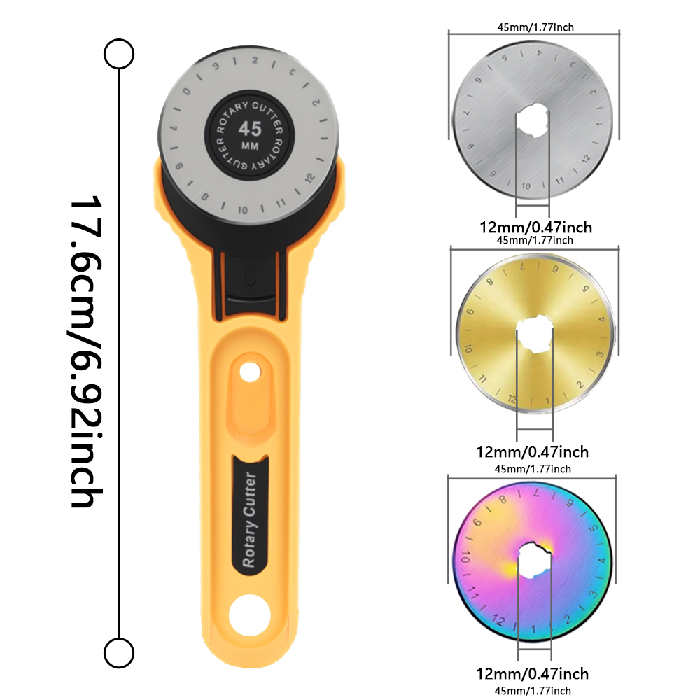 45mm Rotary Fabric Cutter Leat - Leatherwork Projects 评论和价格
