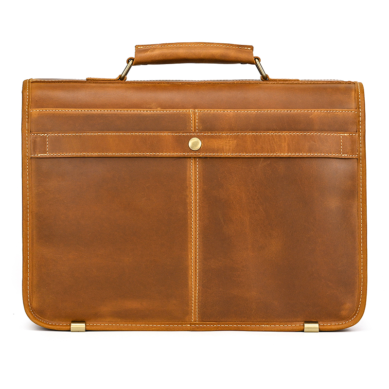 Customize Genuine Leather Lapt - Leather Work Bag Laptop 评论和价格