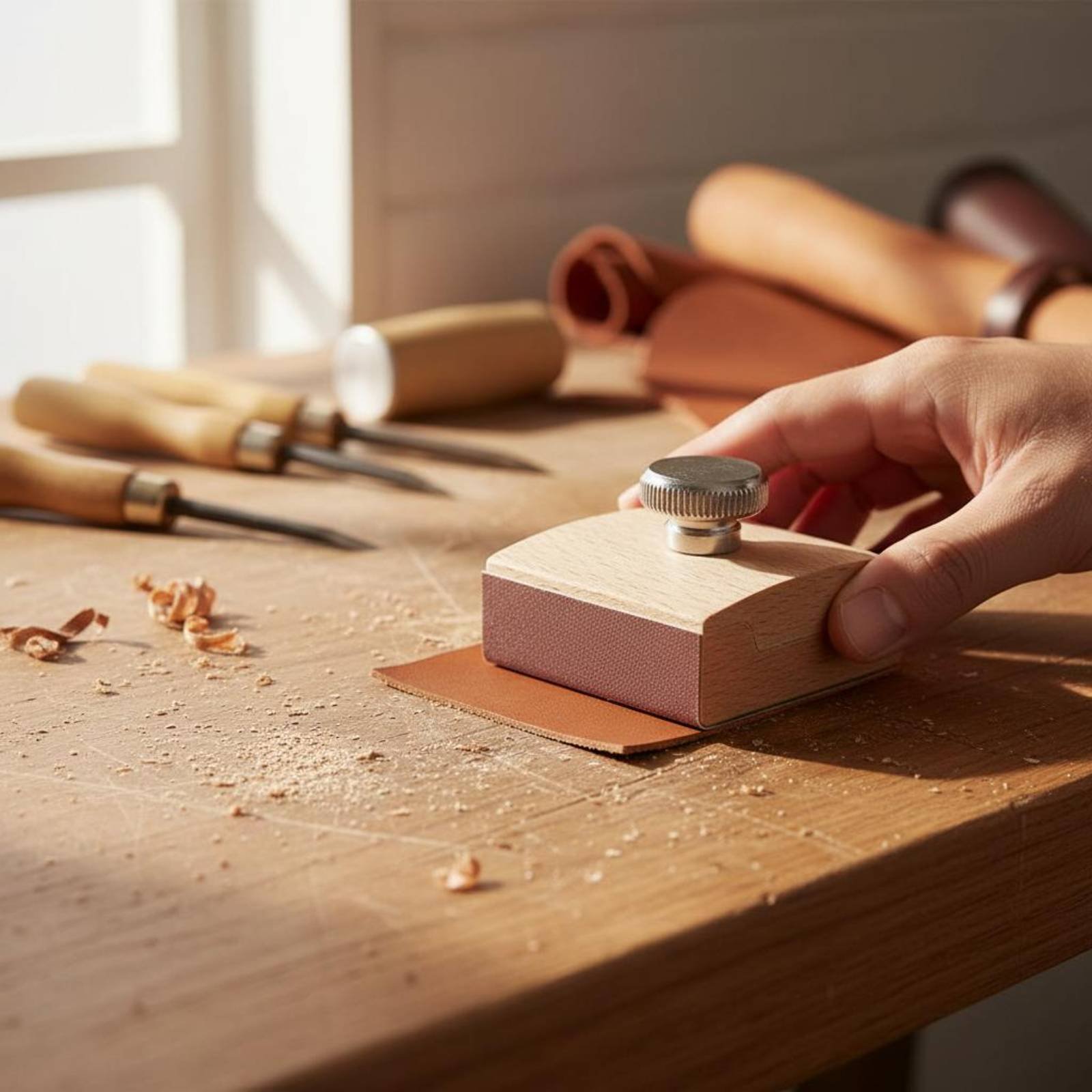 Leather Border Sanding Block A - Leatherworker Block 评论和价格