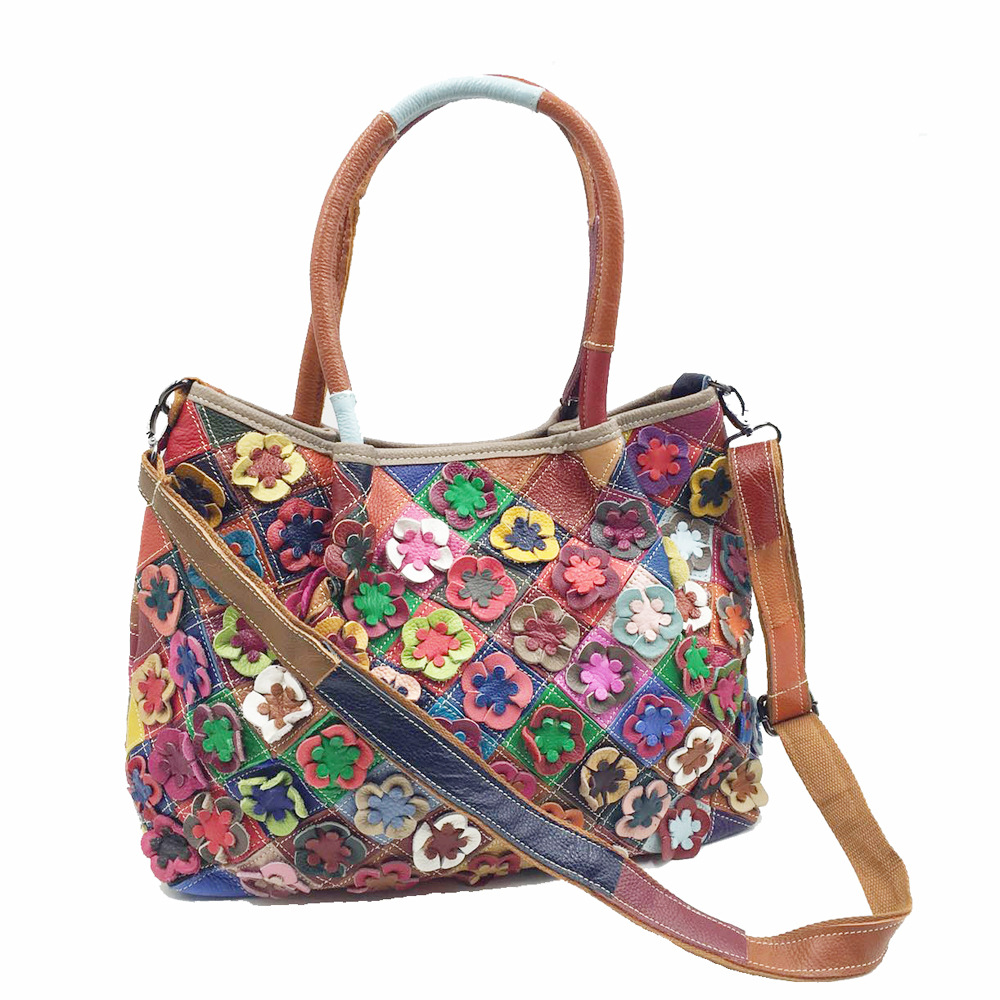 Oversized Female Genuine Leath - Leather Work Bag Laptop 评论和价格
