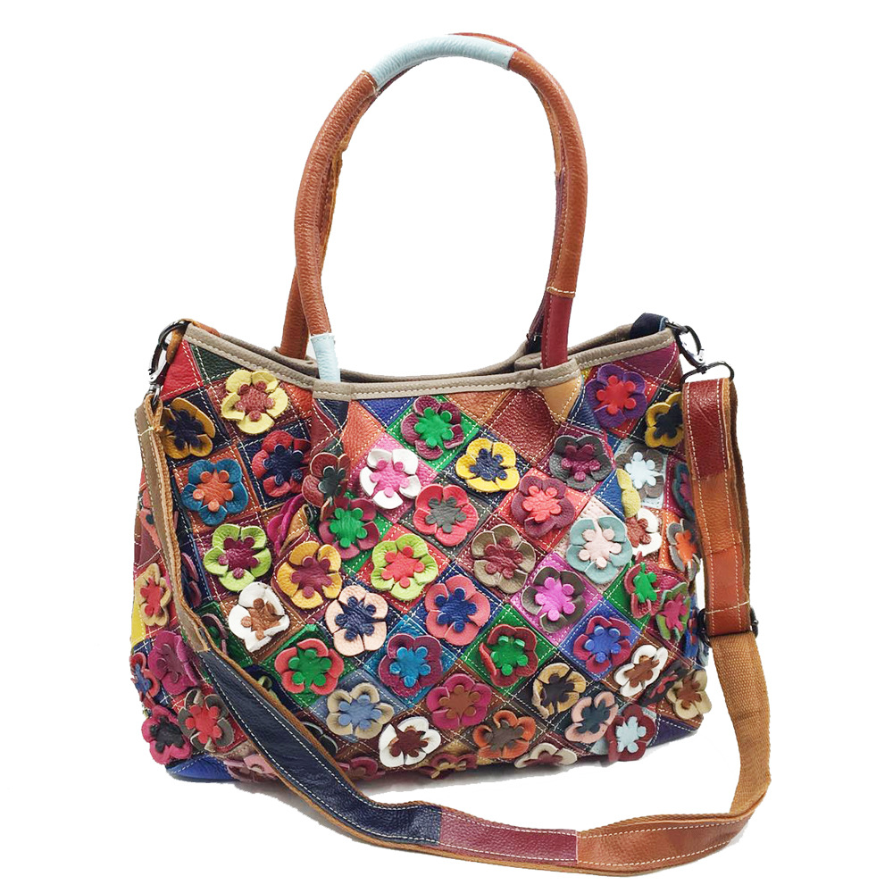 Oversized Female Genuine Leath - Leather Work Bag Laptop 评论和价格