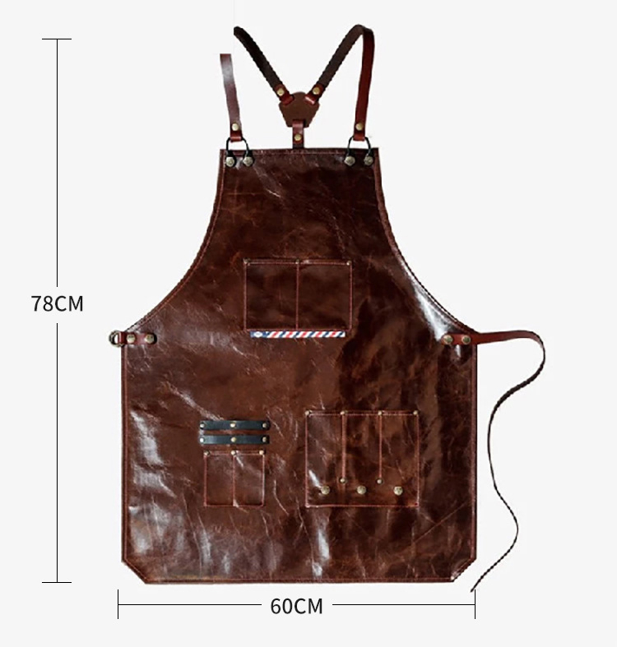 Men's Leather Work Apron with  - Leatherwork Workshop 评论和价格