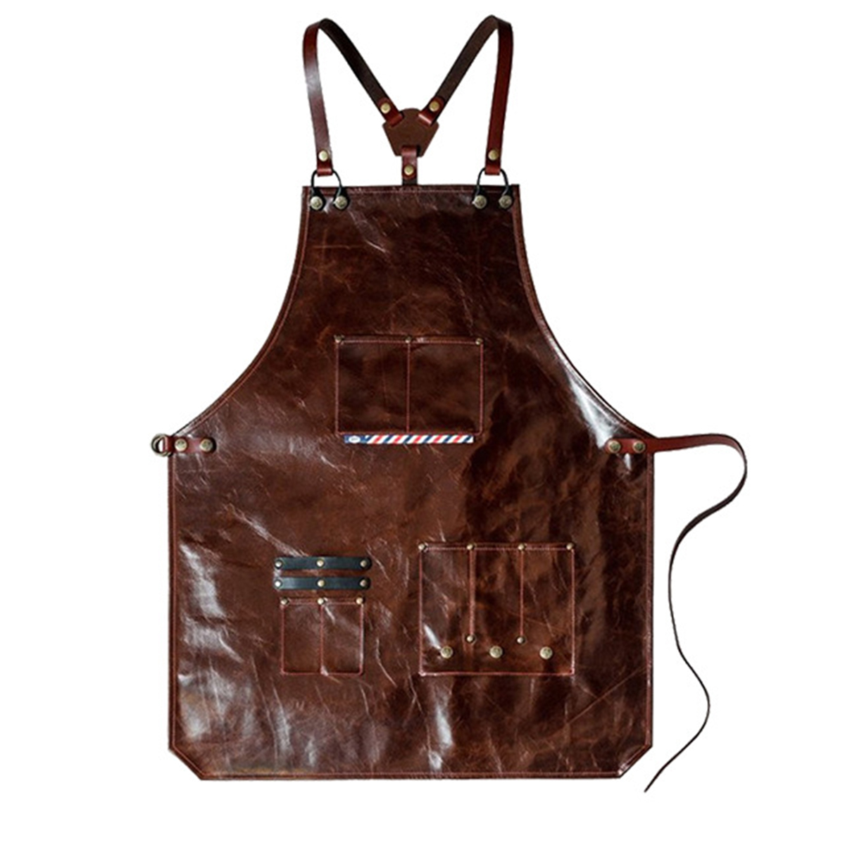 Men's Leather Work Apron with  - Leatherwork Workshop 评论和价格