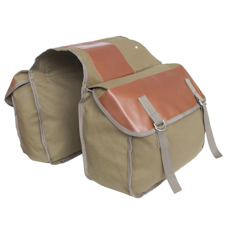 Canvas Leather Rear Saddlebag  - Leather Workshop 评论和价格