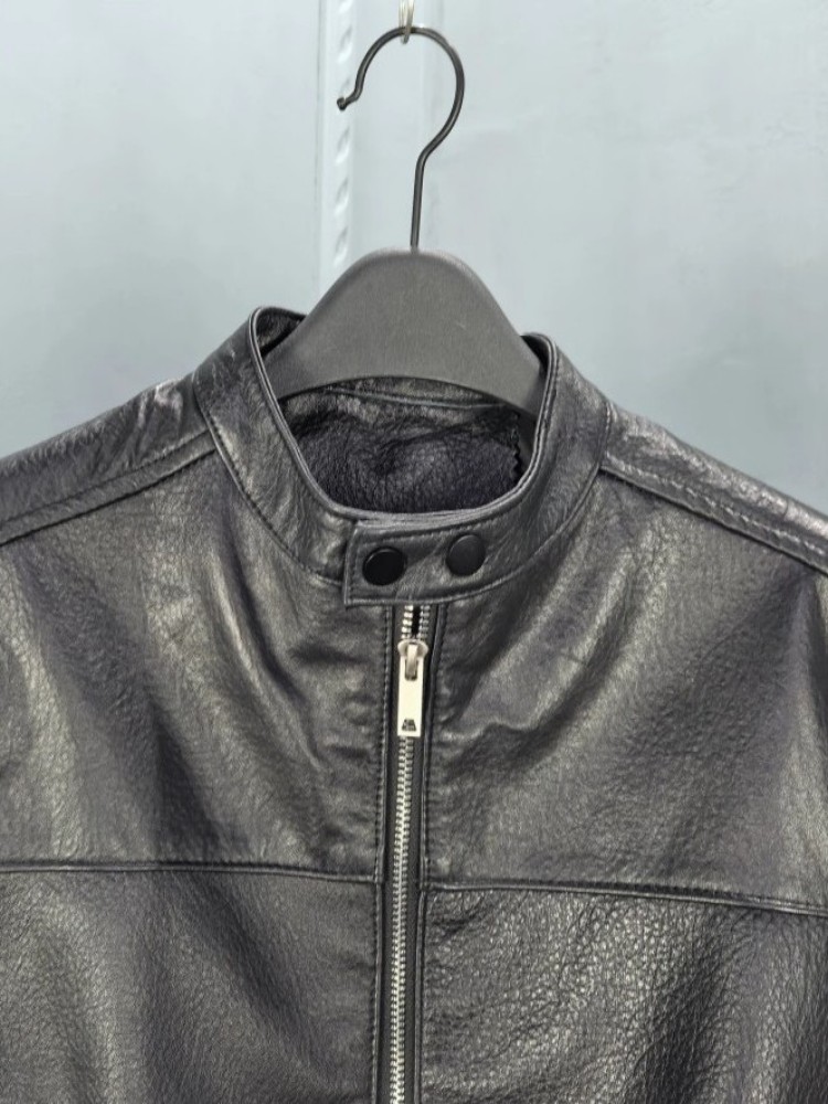 Autumn Fashion Natural Sheepsk - Leather Work Vest 评论和价格