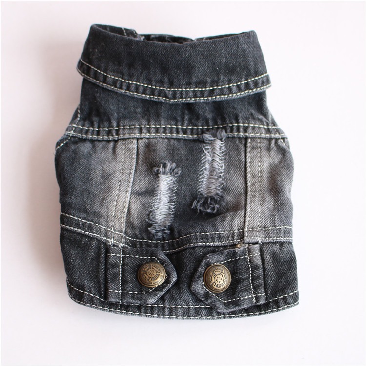 Wholesale Pet Clothes Fashion  - Leather Work Vest 评论和价格