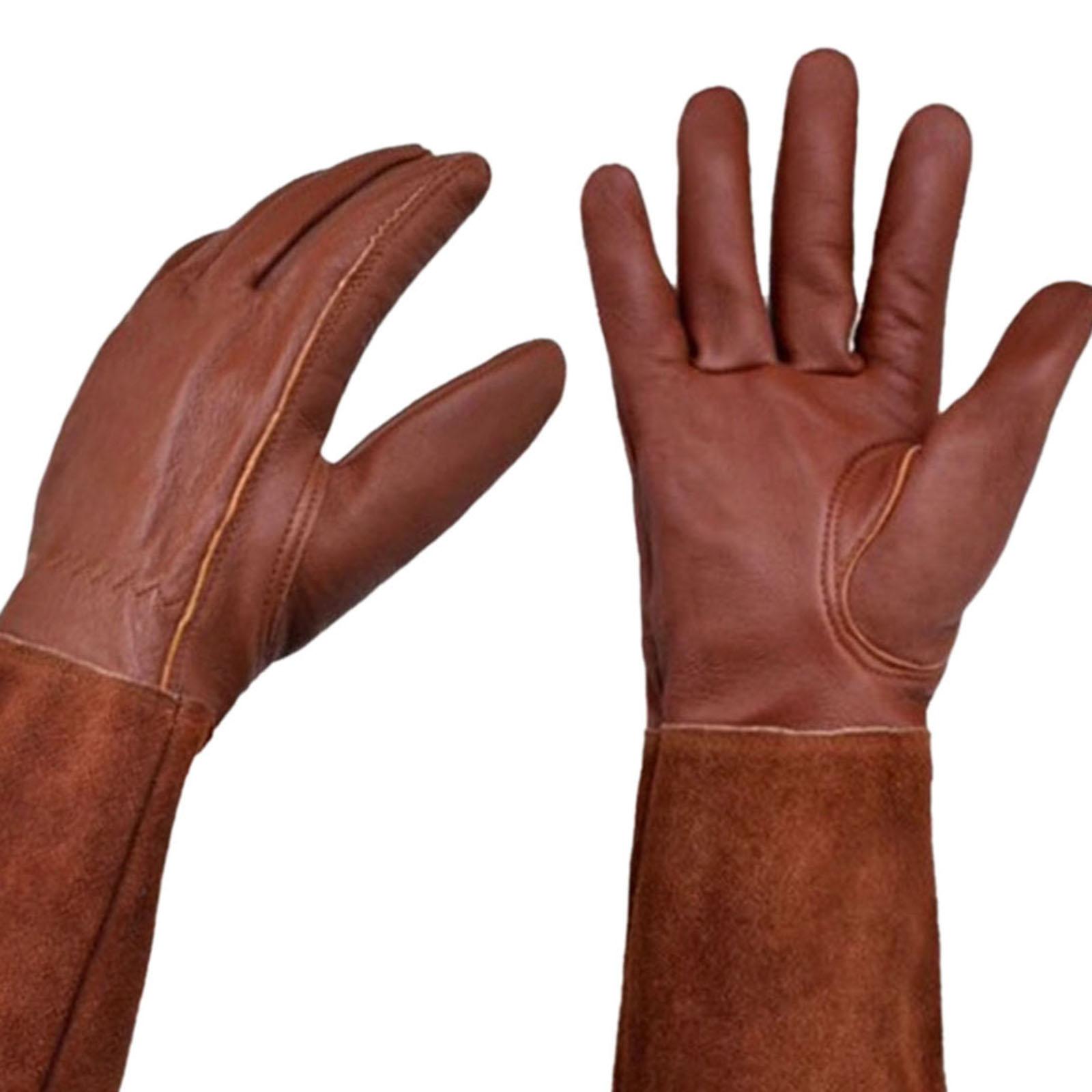 Welding Gloves Long Tube Worki - Youtube Leatherwork 评论和价格