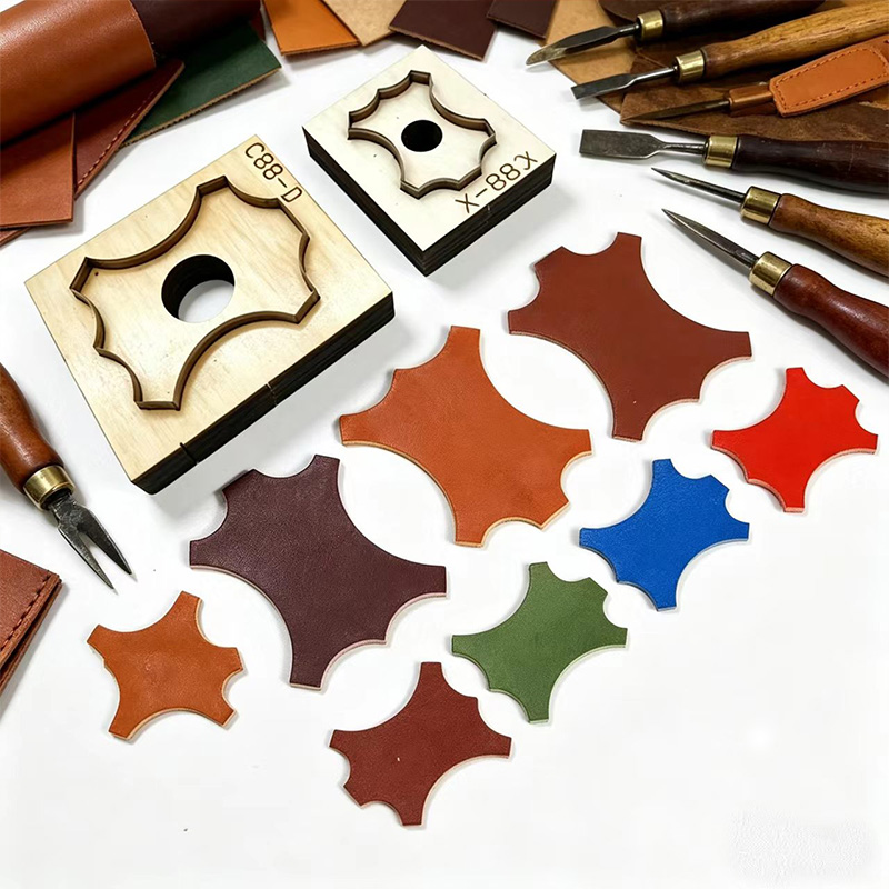 C88 Quadrilateral Floral Leath - Leatherwork Projects 评论和价格