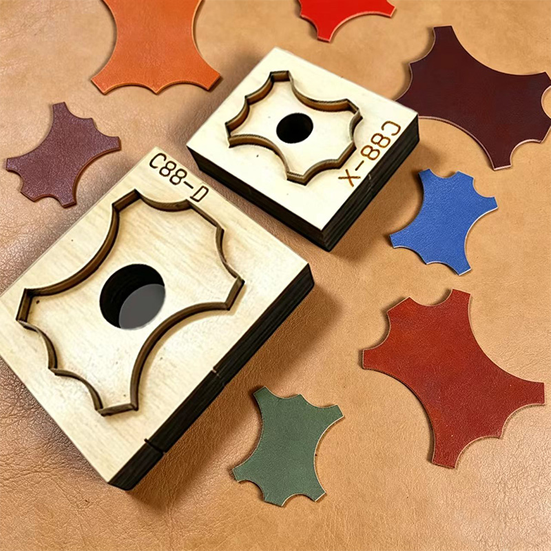 C88 Quadrilateral Floral Leath - Leatherwork Projects 评论和价格