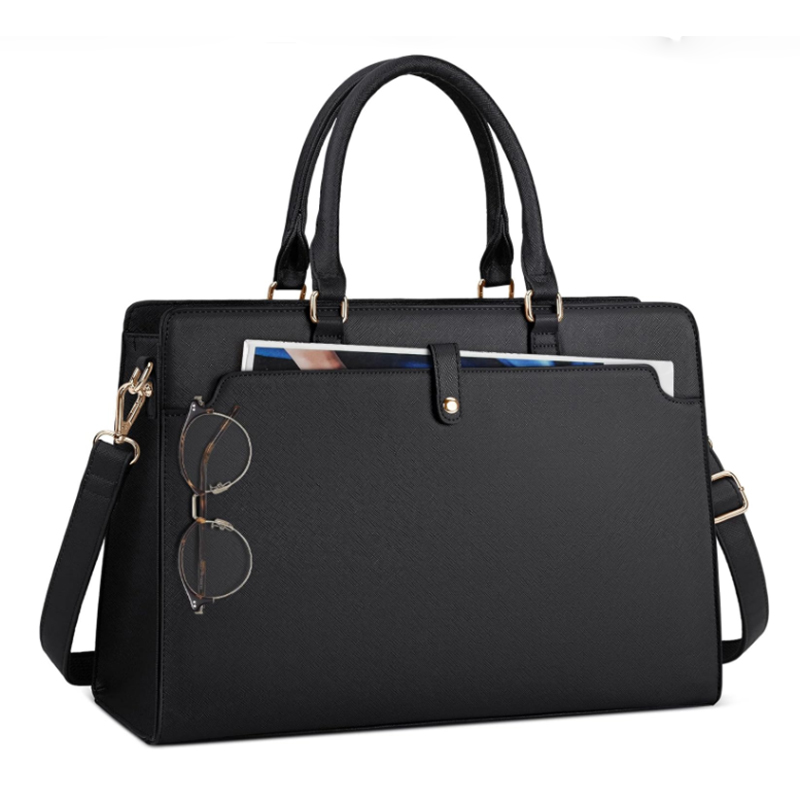Large Capacity Laptop Bag for  - Leather Work Bag Laptop 评论和价格