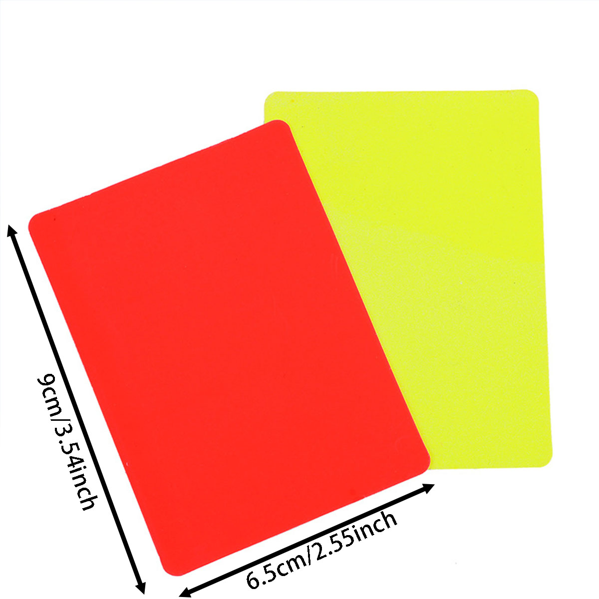 Referee Red Yellow Cards Set W - Leather Workshop 评论和价格