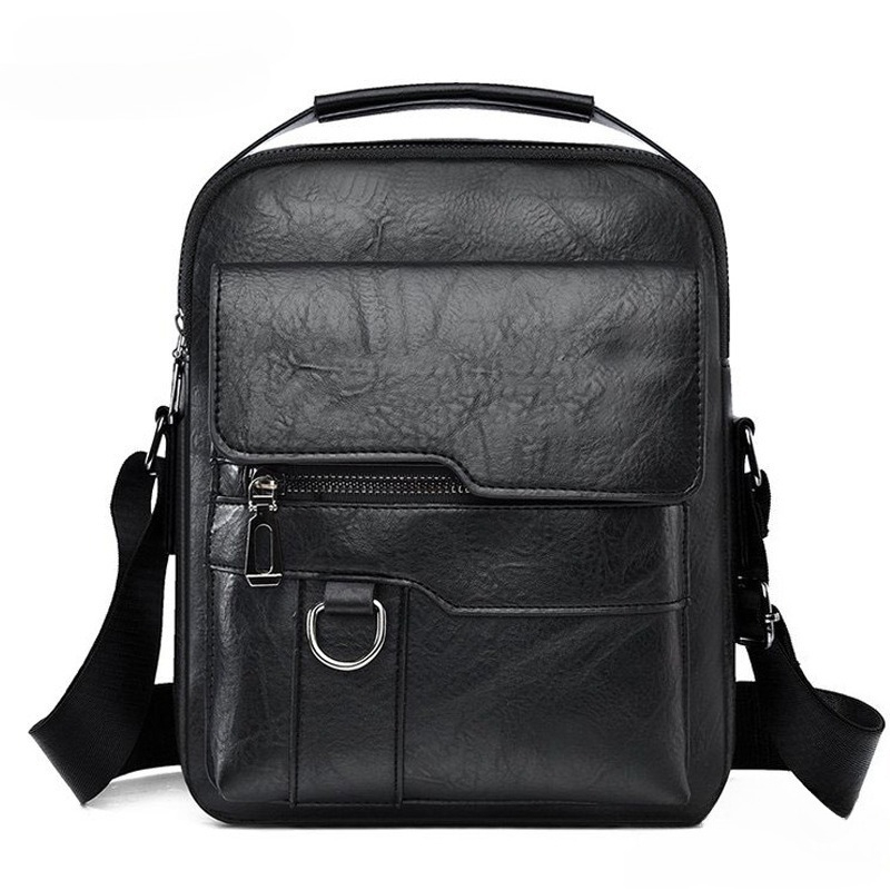 Hot Fashion Korean Style Men C - Leather Work Bag Laptop 评论和价格
