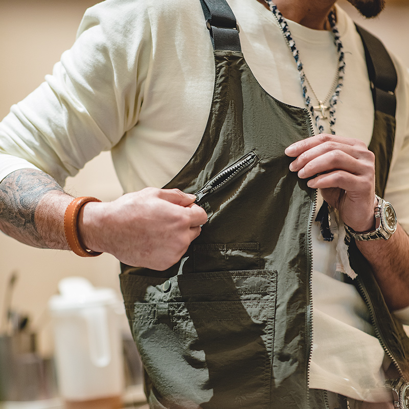 Maden 2023 New Design Male Cas - Leather Work Vest 评论和价格