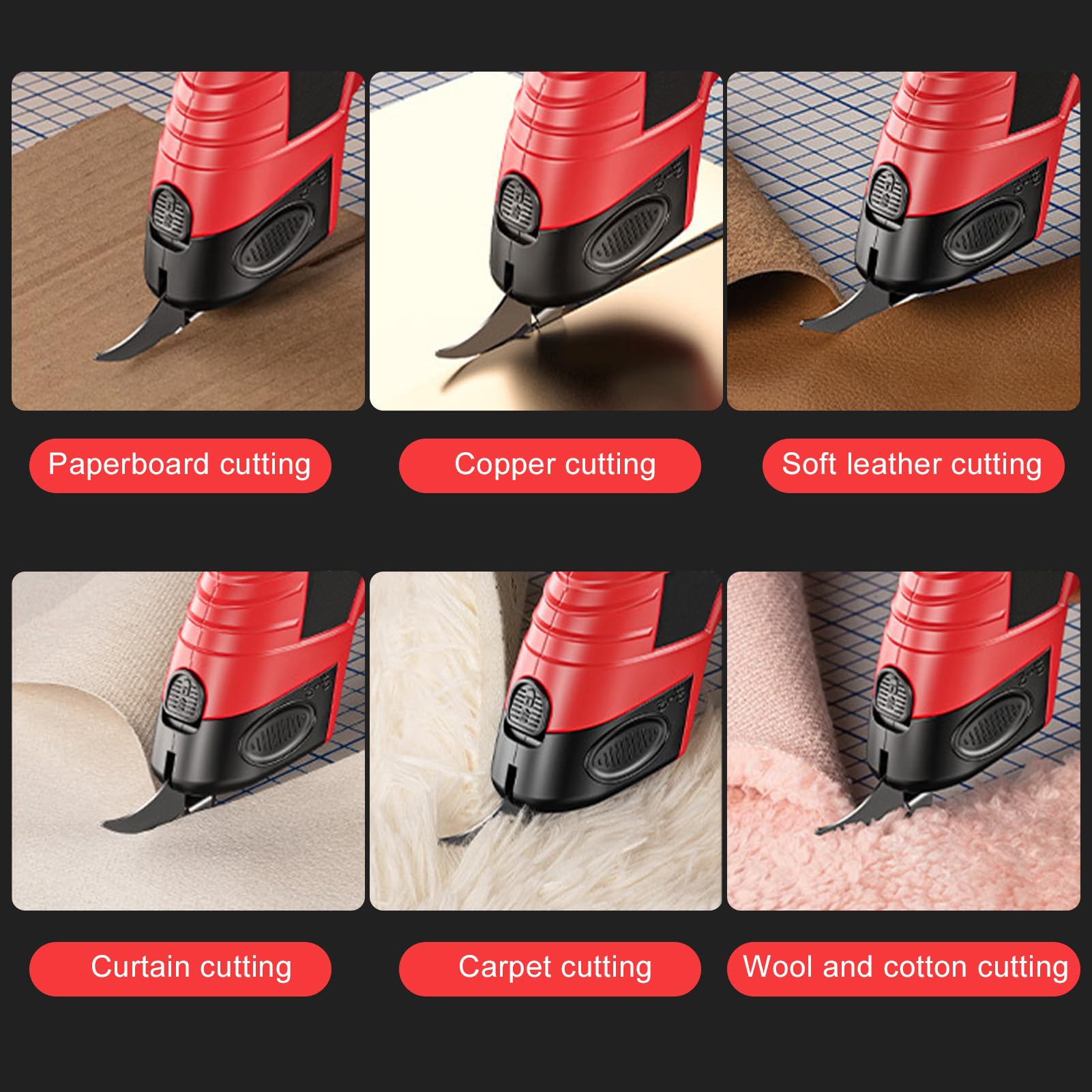 Cordless Electric Scissors Cut - Leatherwork Projects 评论和价格