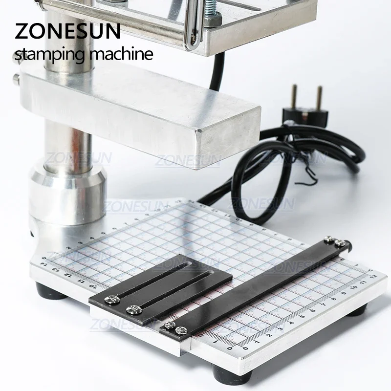 ZONESUN Two Work Plate Manual  - Leatherwork Machine 评论和价格