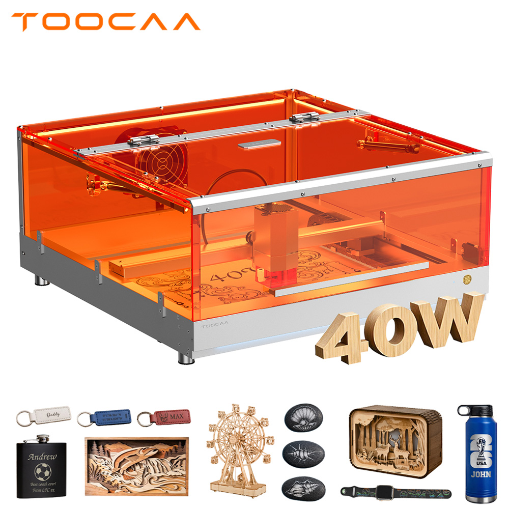 TOOCAA L2 40W AI Desktop Laser - Leatherwork Machine 评论和价格