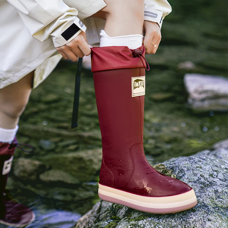 Outdoor Cycling Rain Boots Fas - Youtube Leatherwork 评论和价格