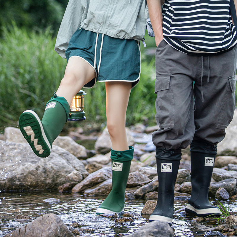 Outdoor Cycling Rain Boots Fas - Youtube Leatherwork 评论和价格