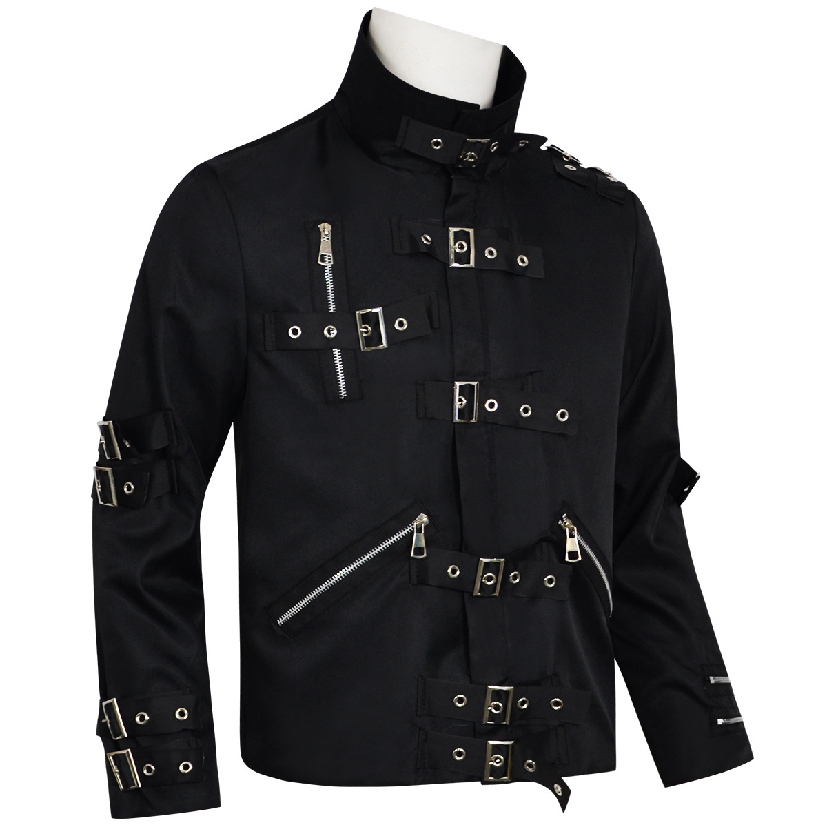 Punk Heavy Metal V8 Leather Ja - Leather Work Vest 评论和价格