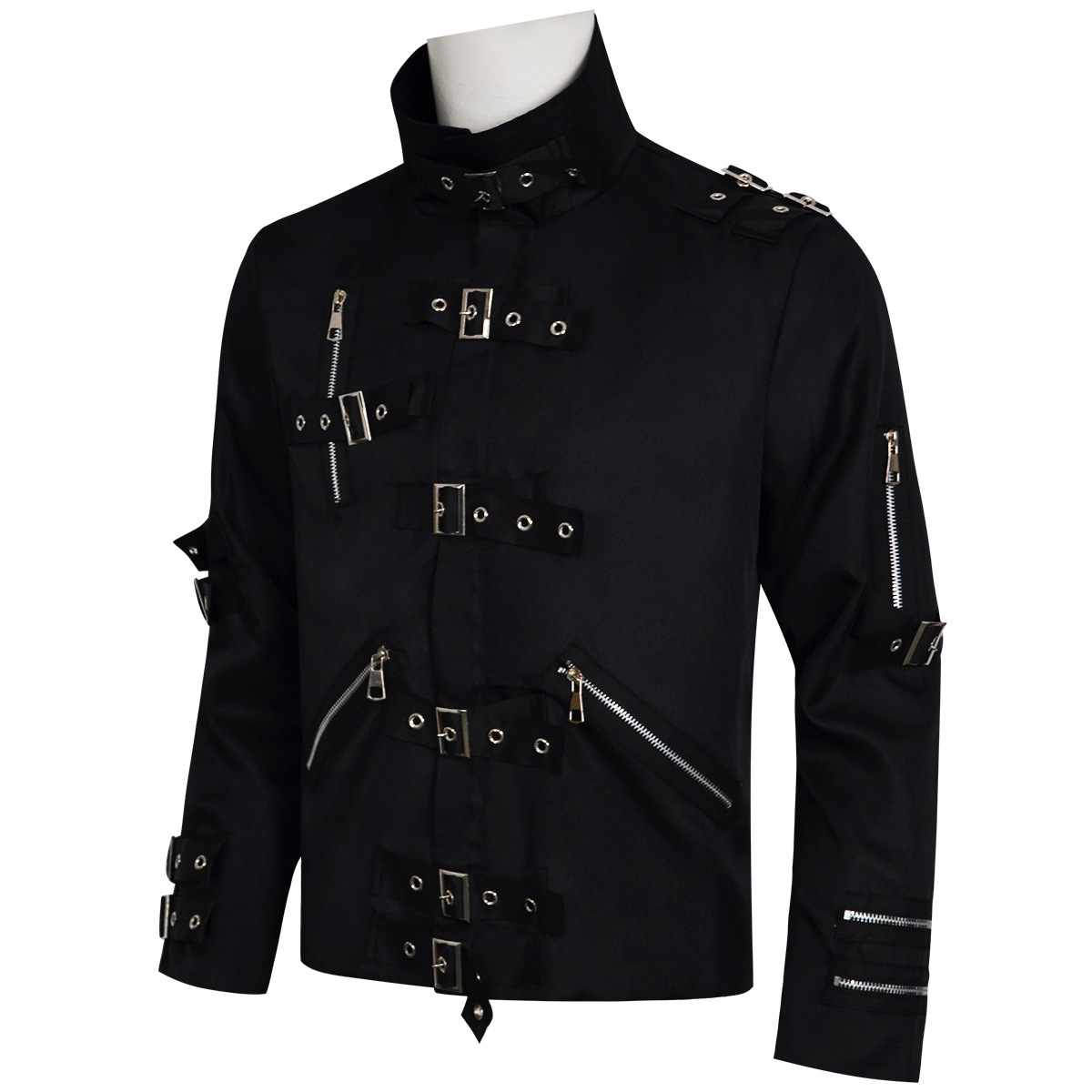 Punk Heavy Metal V8 Leather Ja - Leather Work Vest 评论和价格