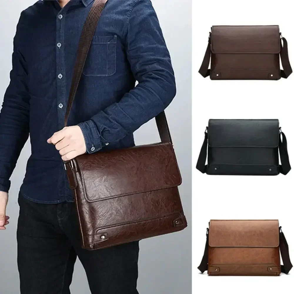 Briefcase For Men PU Leather T - Leather Work Bag Laptop 评论和价格