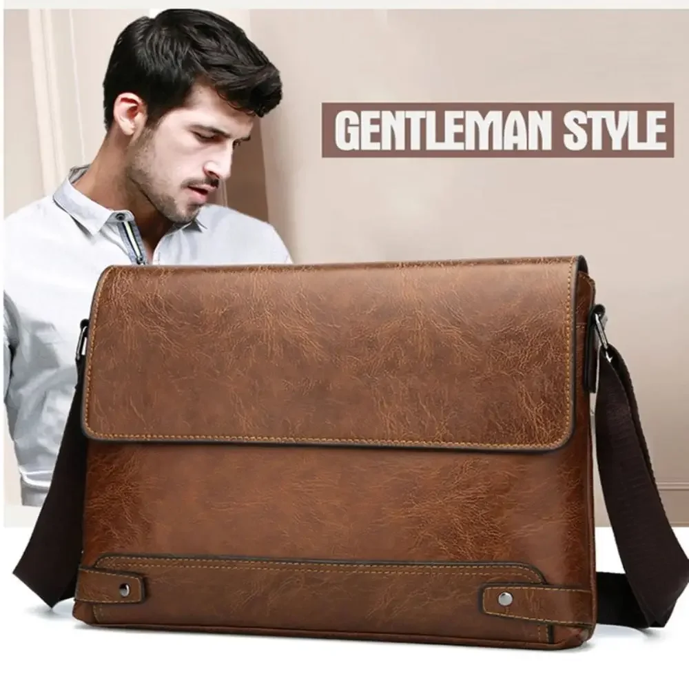 Briefcase For Men PU Leather T - Leather Work Bag Laptop 评论和价格