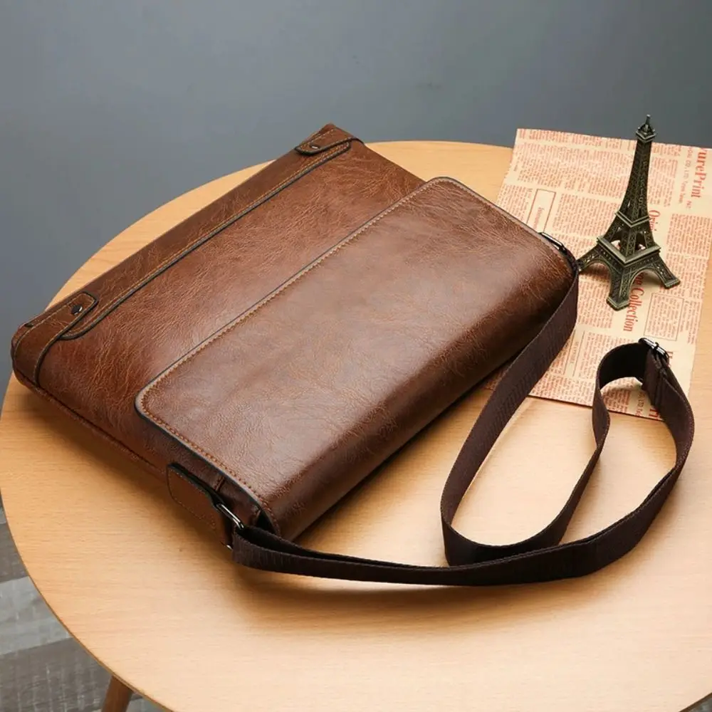 Briefcase For Men PU Leather T - Leather Work Bag Laptop 评论和价格