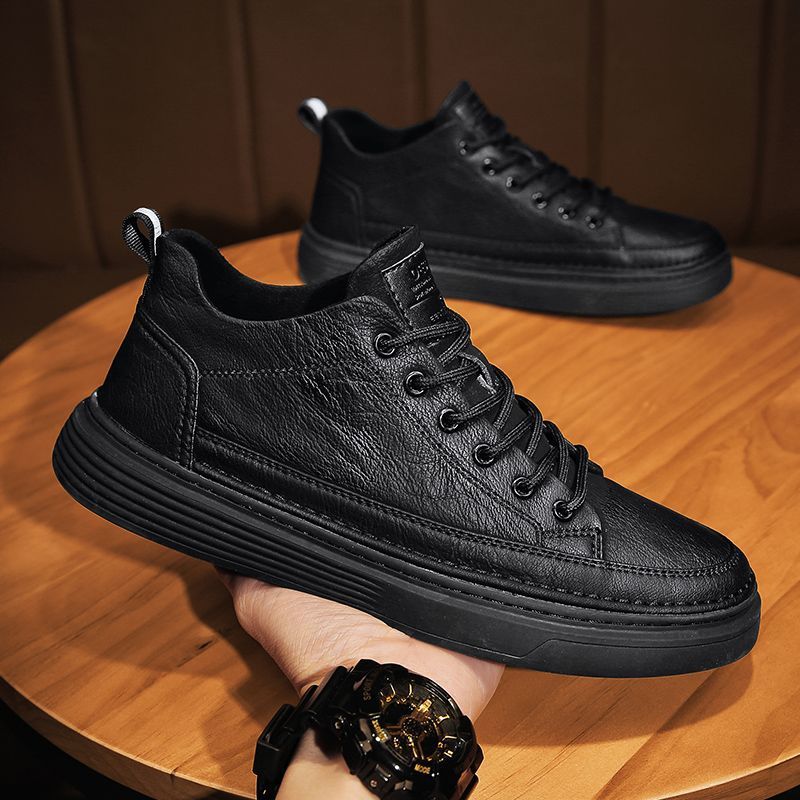 Casual leather shoes 2025 Spri - Leatherworking Leveling 评论和价格