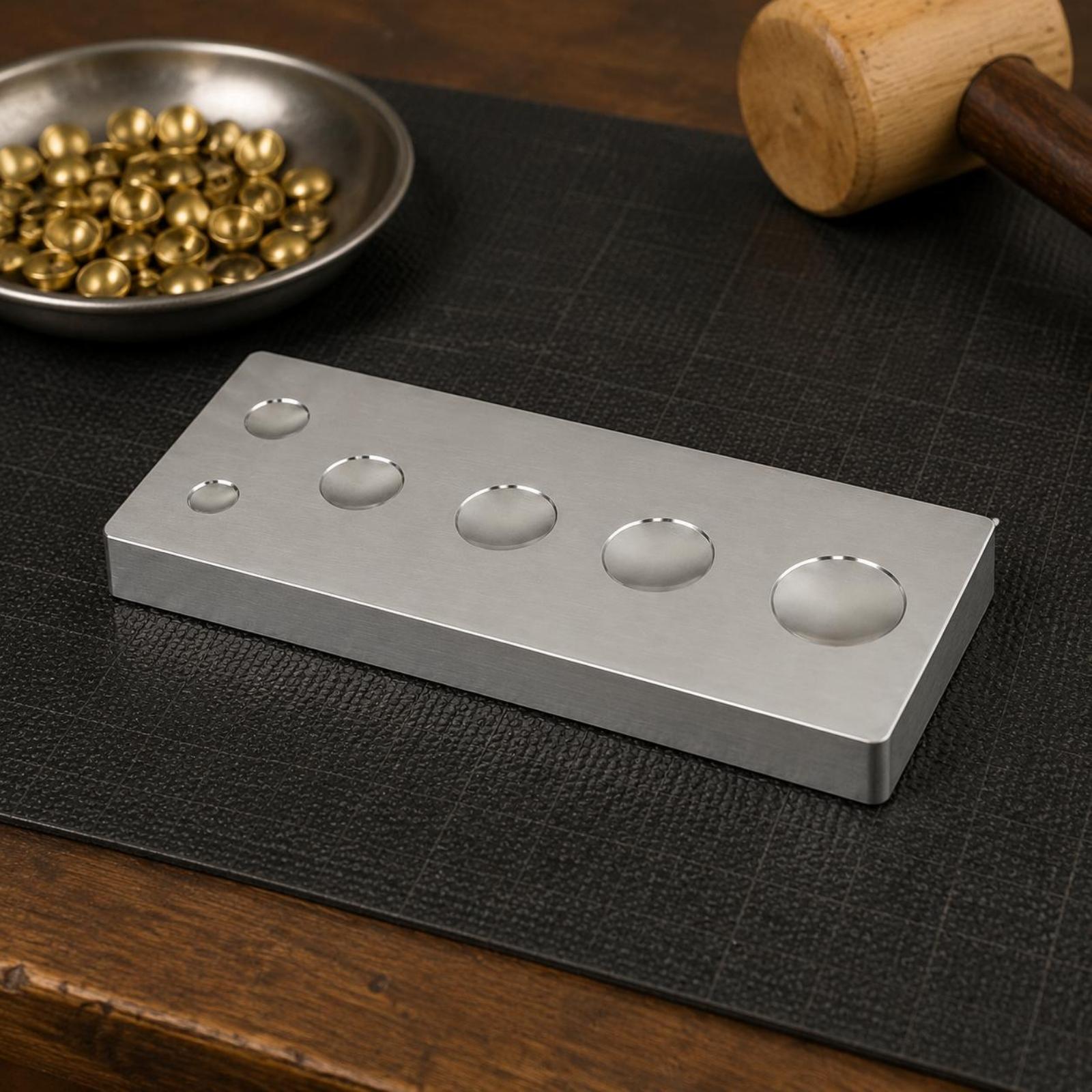 Snap Rivet Setter Base Multi-U - Leatherworker Block 评论和价格