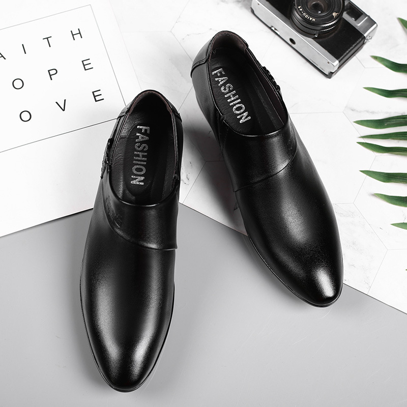 Oxfords Leather Shoes for Men  - Leather Work Oxfords 评论和价格