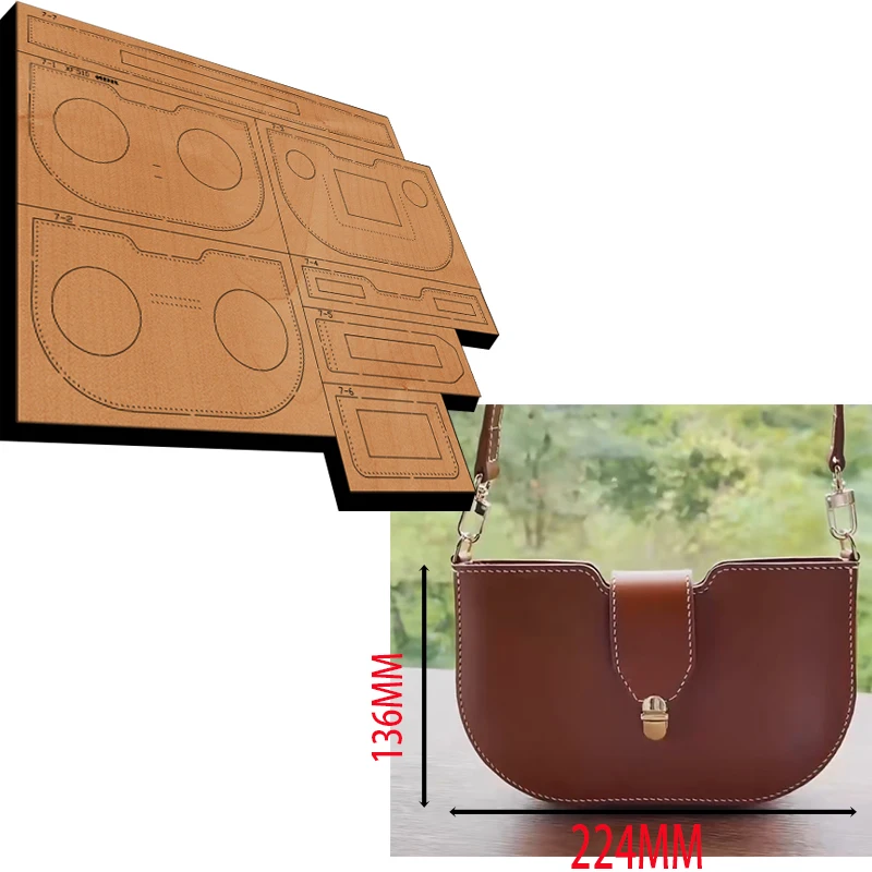 Single-shoulder bag Leather Cr - Leathercraft Japan 评论和价格