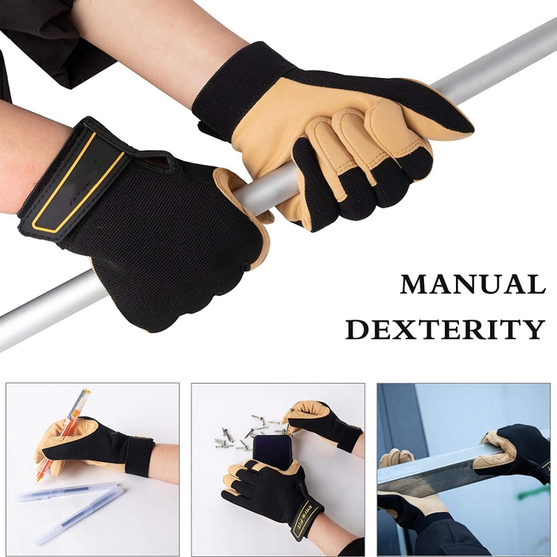 XYEHS 1 Pair Light Work Gloves - Leatherworking Leveling 评论和价格