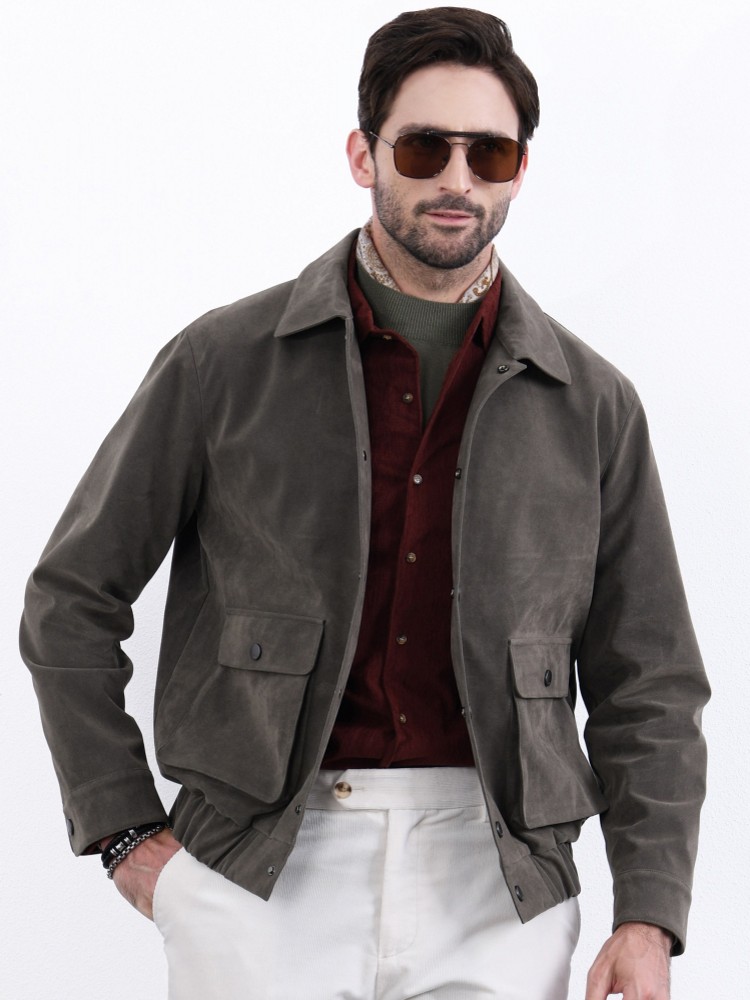 American Style Vintage Mens Si - Leather Work Jacket Mens 评论和价格