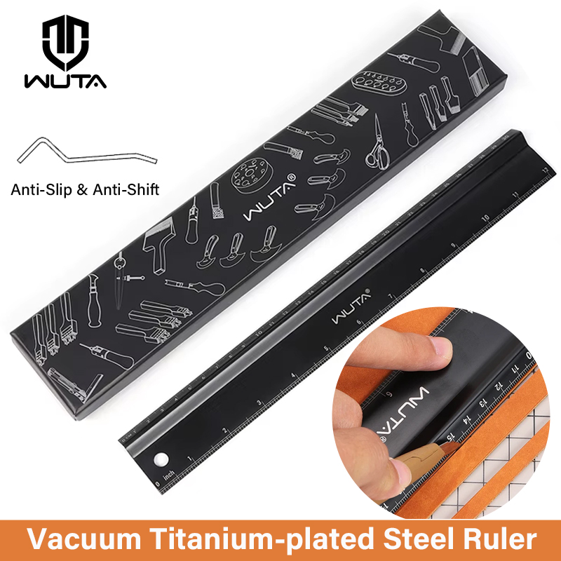 WUTA Leather Cutting Ruler Saf - Leatherwork Projects 评论和价格
