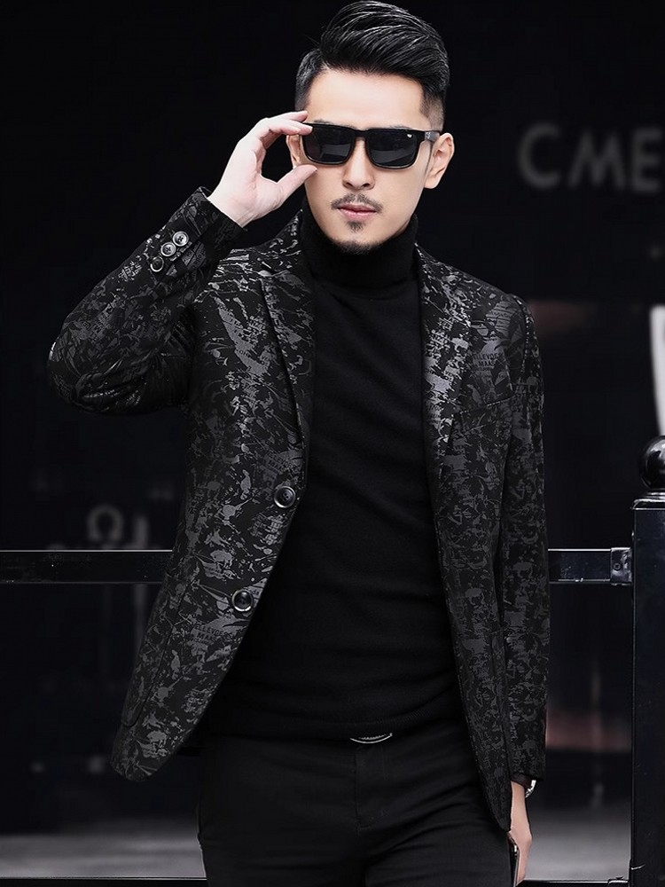 Business Men Work Slim Fit Rea - Leather Work Jacket Mens 评论和价格