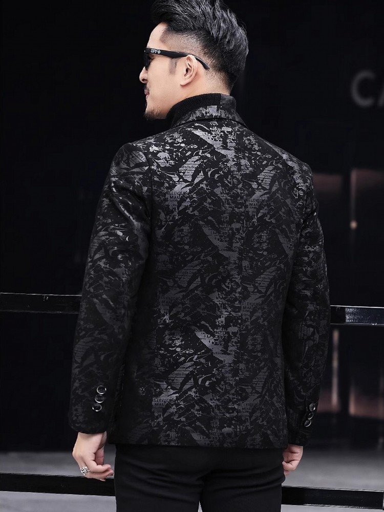 Business Men Work Slim Fit Rea - Leather Work Jacket Mens 评论和价格