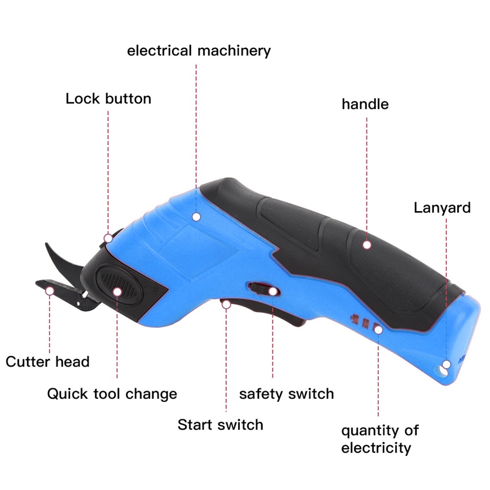 3.6V Electric Scissors Fabric  - Leatherwork Projects 评论和价格