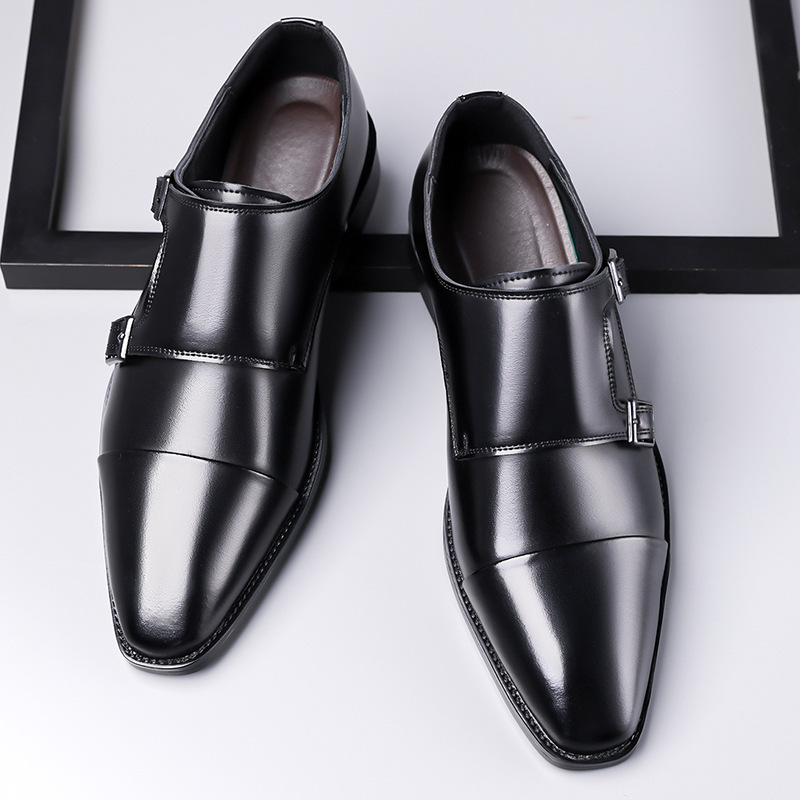Men's Formal Leather Oxford Sh - Leather Work Oxfords 评论和价格